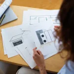 Portrait d'image de marque personnelle pour Marie-Ève Messier Designer D'intérieur