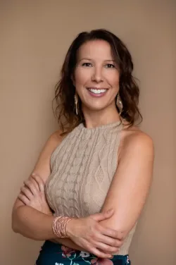 Portrait d'image de marque personnelle pour Marie-Ève Messier Designer D'intérieur