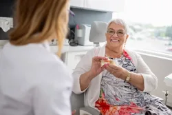 Imagerie corporative pour Stéphanie Lapierre Denturologiste